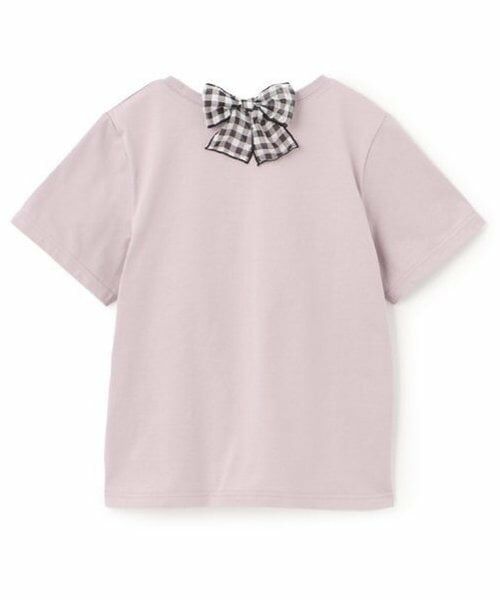 mezzo piano junior / メゾピアノジュニア Tシャツ | 【人気商品再入荷】【直営店で取り扱い無し】ガーリーロゴ半袖Ｔシャツ | 詳細1