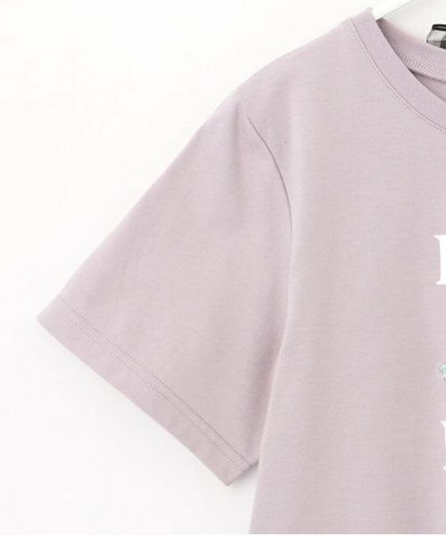 mezzo piano junior / メゾピアノジュニア Tシャツ | 【人気商品再入荷】【直営店で取り扱い無し】ガーリーロゴ半袖Ｔシャツ | 詳細5