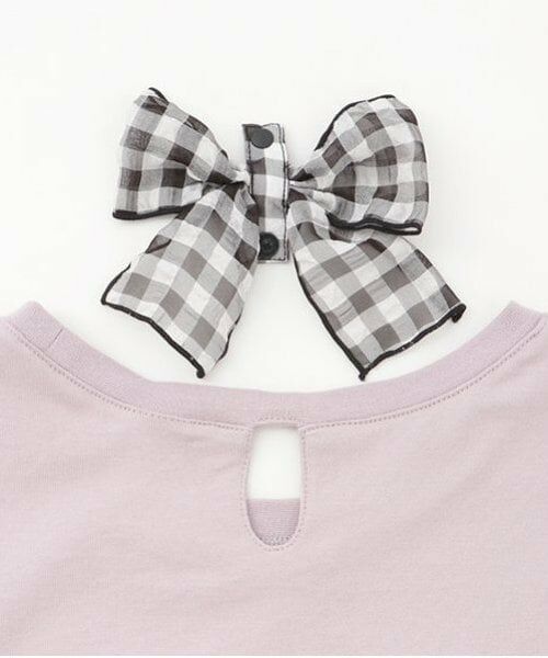 mezzo piano junior / メゾピアノジュニア Tシャツ | 【人気商品再入荷】【直営店で取り扱い無し】ガーリーロゴ半袖Ｔシャツ | 詳細9