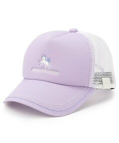 mezzo piano junior / メゾピアノジュニア キャップ | 【人気商品再入荷】【直営店で取り扱い無し】ユニコーン刺しゅうキャップ