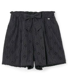 mezzo piano junior / メゾピアノジュニア ショート・ハーフ・半端丈パンツ | 【人気商品再入荷】【直営店で取り扱い無し】オリジナルレースキュロット