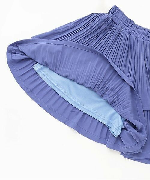 mezzo piano junior / メゾピアノジュニア ショート・ハーフ・半端丈パンツ | 【人気商品再入荷】【直営店で取り扱い無し】ランダムプリーツキュロット | 詳細6