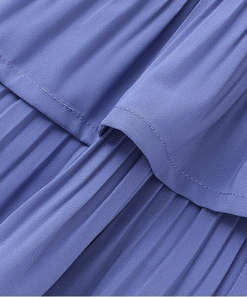 mezzo piano junior / メゾピアノジュニア ショート・ハーフ・半端丈パンツ | 【人気商品再入荷】【直営店で取り扱い無し】ランダムプリーツキュロット | 詳細7