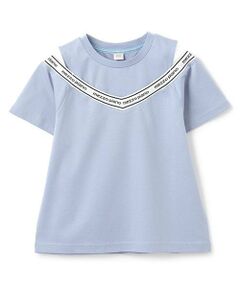 mezzo piano junior / メゾピアノジュニア Tシャツ | 【人気商品再入荷】【直営店で取り扱い無し】肩あきリブTシャツ