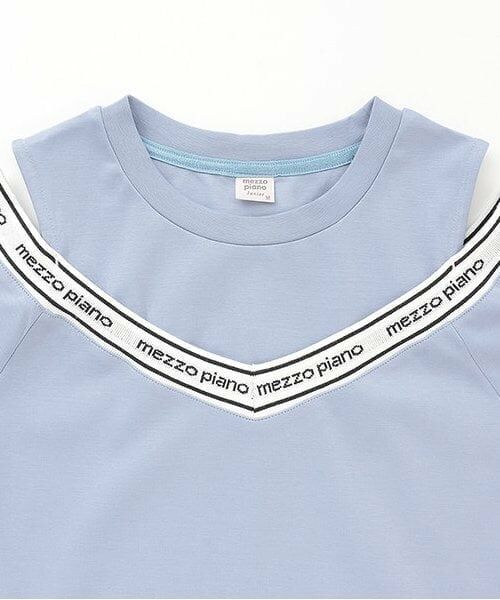 mezzo piano junior / メゾピアノジュニア Tシャツ | 【人気商品再入荷】【直営店で取り扱い無し】肩あきリブTシャツ | 詳細2