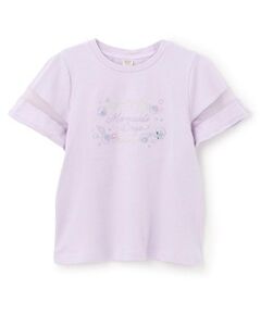 mezzo piano junior / メゾピアノジュニア Tシャツ | 【人気商品再入荷】【直営店で取り扱い無し】シェル刺しゅうTシャツ