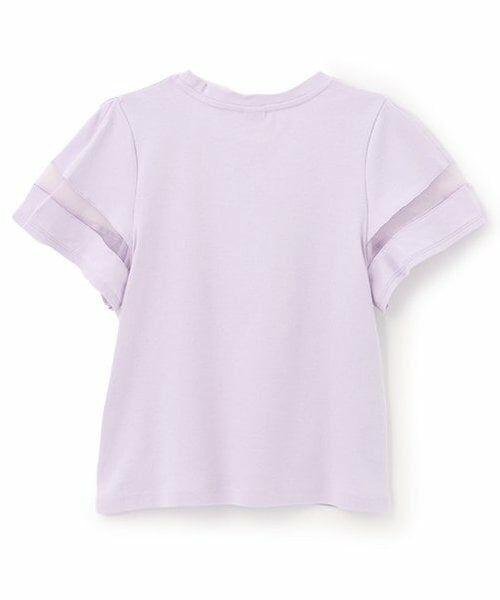 mezzo piano junior / メゾピアノジュニア Tシャツ | 【人気商品再入荷】【直営店で取り扱い無し】シェル刺しゅうTシャツ | 詳細1