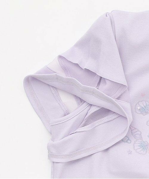 mezzo piano junior / メゾピアノジュニア Tシャツ | 【人気商品再入荷】【直営店で取り扱い無し】シェル刺しゅうTシャツ | 詳細6