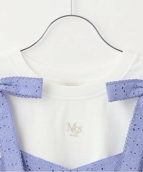 mezzo piano junior / メゾピアノジュニア その他トップス | 【人気商品再入荷】【直営店で取り扱い無し】オリジナルレースチュニック＆Tシャツセット | 詳細3