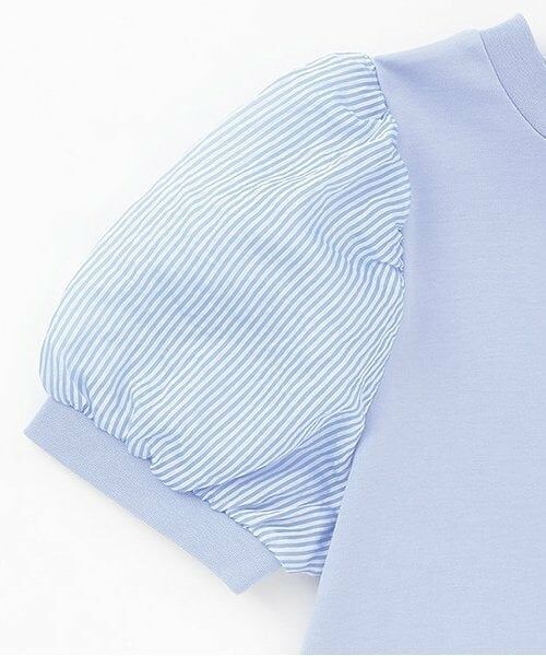 mezzo piano junior / メゾピアノジュニア Tシャツ | 【人気商品再入荷】【直営店で取り扱い無し】シアーボリューム袖Tシャツ | 詳細5