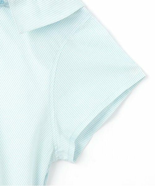 mezzo piano junior / メゾピアノジュニア Tシャツ | 【人気商品再入荷】【直営店で取り扱い無し】シアーストライプ ドッキングシャツ | 詳細3