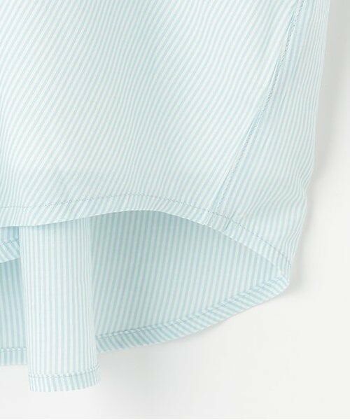 mezzo piano junior / メゾピアノジュニア Tシャツ | 【人気商品再入荷】【直営店で取り扱い無し】シアーストライプ ドッキングシャツ | 詳細4