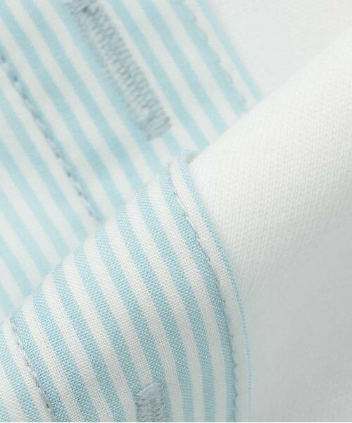 mezzo piano junior / メゾピアノジュニア Tシャツ | 【人気商品再入荷】【直営店で取り扱い無し】シアーストライプ ドッキングシャツ | 詳細6