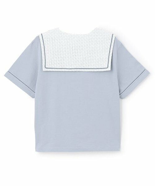 mezzo piano junior / メゾピアノジュニア Tシャツ | 【人気商品再入荷】【直営店で取り扱い無し】3WAY レースセーラーＴシャツ | 詳細1