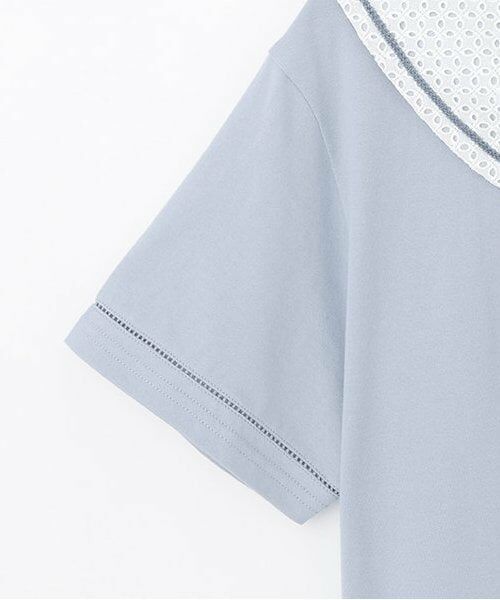 mezzo piano junior / メゾピアノジュニア Tシャツ | 【人気商品再入荷】【直営店で取り扱い無し】3WAY レースセーラーＴシャツ | 詳細7