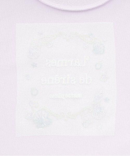 mezzo piano junior / メゾピアノジュニア Tシャツ | 【人気商品再入荷】【直営店で取り扱い無し】シェル刺しゅうフレアスリーブTシャツ | 詳細4