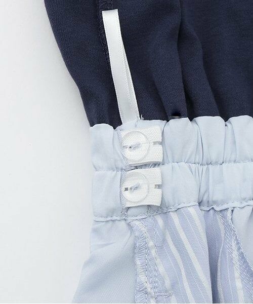 mezzo piano junior / メゾピアノジュニア ミニ丈・ひざ丈ワンピース | 【人気商品再入荷】【直営店で取り扱い無し】リボンドッキングワンピース | 詳細7