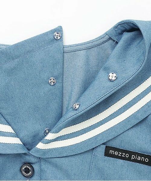 mezzo piano junior / メゾピアノジュニア ミニ丈・ひざ丈ワンピース | 【人気商品再入荷】【直営店で取り扱い無し】セーラーワンピース | 詳細3