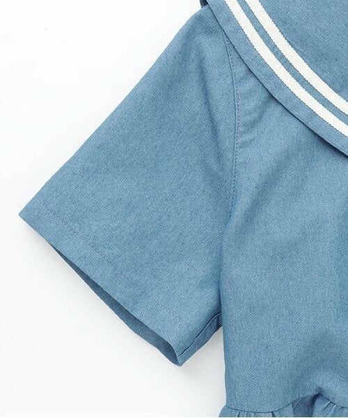 mezzo piano junior / メゾピアノジュニア ミニ丈・ひざ丈ワンピース | 【人気商品再入荷】【直営店で取り扱い無し】セーラーワンピース | 詳細5