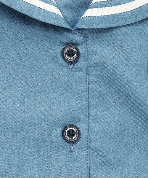 mezzo piano junior / メゾピアノジュニア ミニ丈・ひざ丈ワンピース | 【人気商品再入荷】【直営店で取り扱い無し】セーラーワンピース | 詳細6