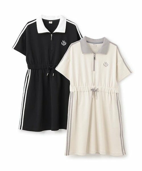 mezzo piano junior / メゾピアノジュニア ミニ丈・ひざ丈ワンピース | 【人気商品再入荷】【直営店で取り扱い無し】サイドラインワンピース | 詳細10