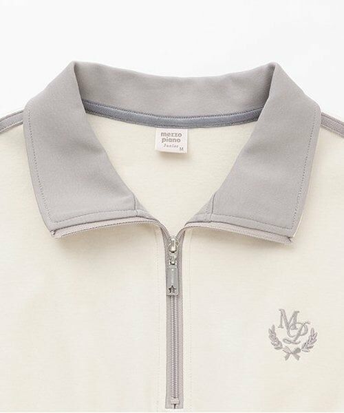 mezzo piano junior / メゾピアノジュニア ミニ丈・ひざ丈ワンピース | 【人気商品再入荷】【直営店で取り扱い無し】サイドラインワンピース | 詳細2