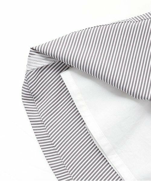 mezzo piano junior / メゾピアノジュニア ミニ丈・ひざ丈ワンピース | 【人気商品再入荷】【直営店で取り扱い無し】ラッフル袖コンビネーションワンピース | 詳細8