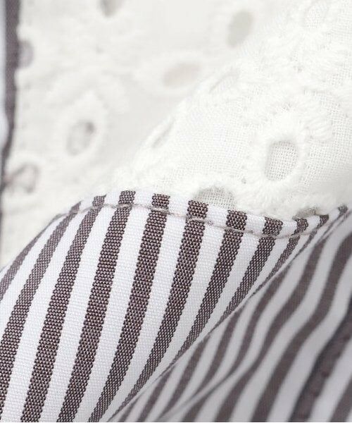 mezzo piano junior / メゾピアノジュニア ミニ丈・ひざ丈ワンピース | 【人気商品再入荷】【直営店で取り扱い無し】ラッフル袖コンビネーションワンピース | 詳細9