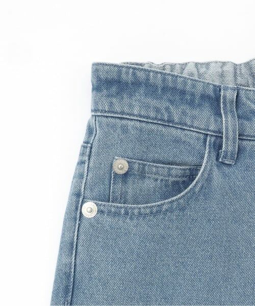 mezzo piano junior / メゾピアノジュニア その他パンツ | 【人気商品再入荷】【直営店で取り扱い無し】アソートデザイン美脚ルーズストレートデニムパンツ | 詳細4
