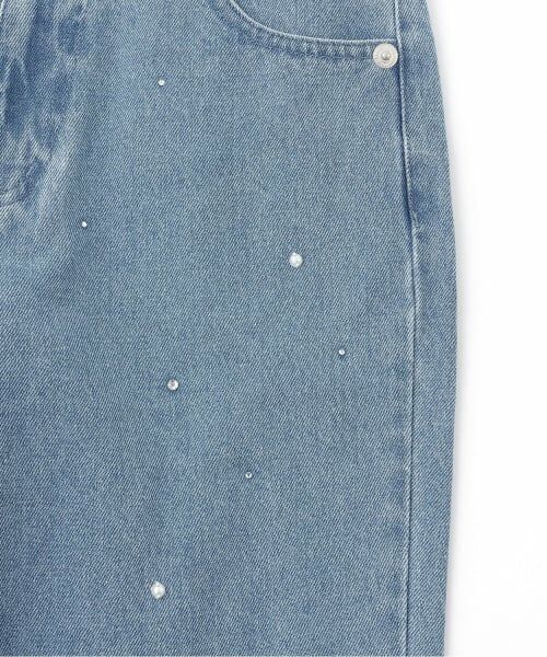 mezzo piano junior / メゾピアノジュニア その他パンツ | 【人気商品再入荷】【直営店で取り扱い無し】アソートデザイン美脚ルーズストレートデニムパンツ | 詳細7