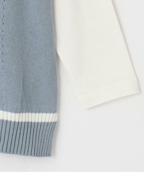 mezzo piano junior / メゾピアノジュニア Tシャツ | 【人気商品再入荷】【直営店で取り扱い無し】セーラーベスト＆長袖Tシャツセット | 詳細6