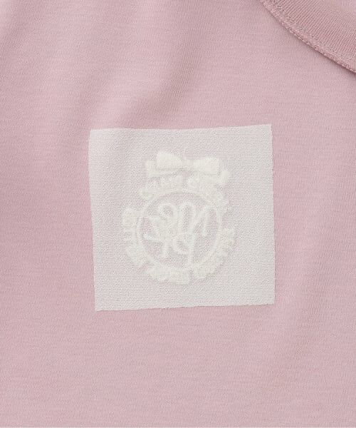 mezzo piano junior / メゾピアノジュニア Tシャツ | 【人気商品再入荷】【直営店で取り扱い無し】サイドライン&リボン長袖Tシャツ　タンクトップセット | 詳細5