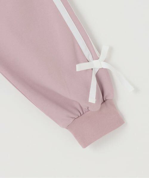 mezzo piano junior / メゾピアノジュニア Tシャツ | 【人気商品再入荷】【直営店で取り扱い無し】サイドライン&リボン長袖Tシャツ　タンクトップセット | 詳細6