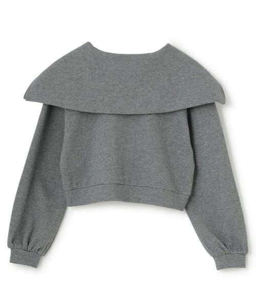 mezzo piano junior / メゾピアノジュニア Tシャツ | 【人気商品再入荷】【直営店で取り扱い無し】ハーフジップセーラー長袖Tシャツ | 詳細1