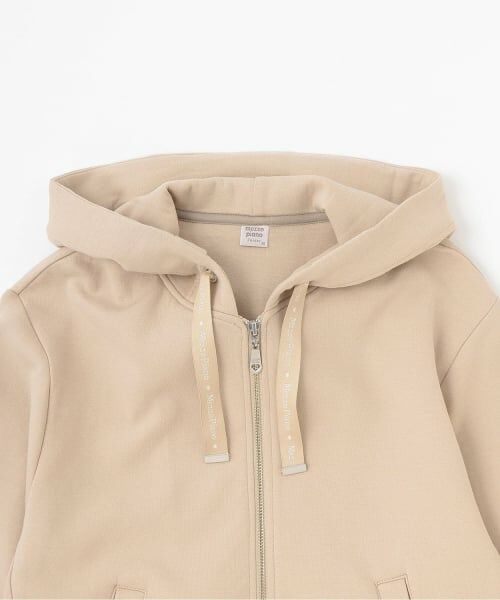 mezzo piano junior / メゾピアノジュニア パーカー | 【人気商品再入荷】【直営店で取り扱い無し】スフレタッチZIPパーカ | 詳細2