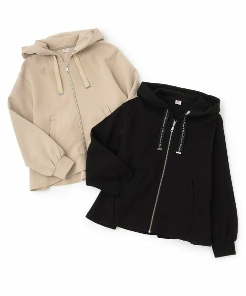 mezzo piano junior / メゾピアノジュニア パーカー | 【人気商品再入荷】【直営店で取り扱い無し】スフレタッチZIPパーカ | 詳細6
