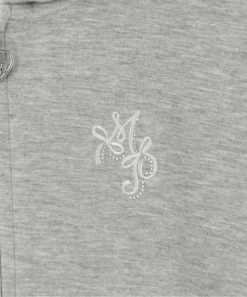 mezzo piano junior / メゾピアノジュニア パーカー | 【人気商品再入荷】【直営店で取り扱い無し】スフレタッチWジップパーカ | 詳細3