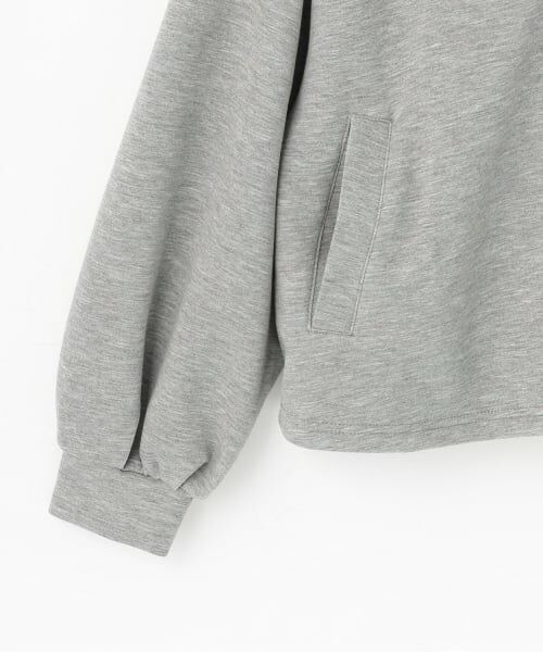 mezzo piano junior / メゾピアノジュニア パーカー | 【人気商品再入荷】【直営店で取り扱い無し】スフレタッチWジップパーカ | 詳細5