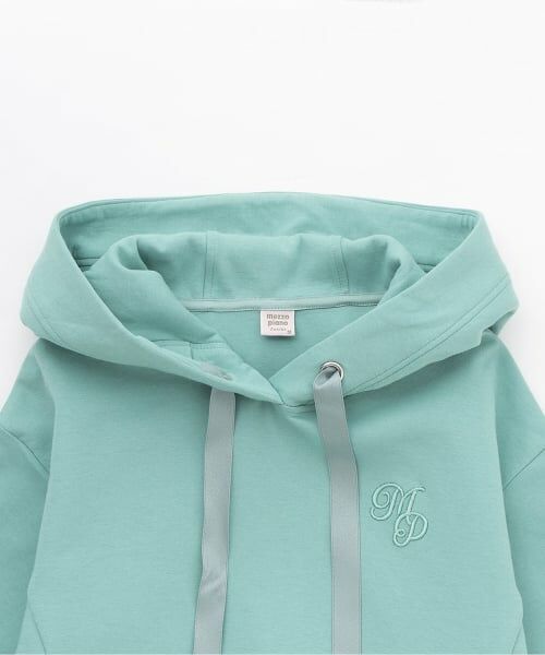 mezzo piano junior / メゾピアノジュニア パーカー | 【人気商品再入荷】【直営店で取り扱い無し】スフレタッチパーカ | 詳細2