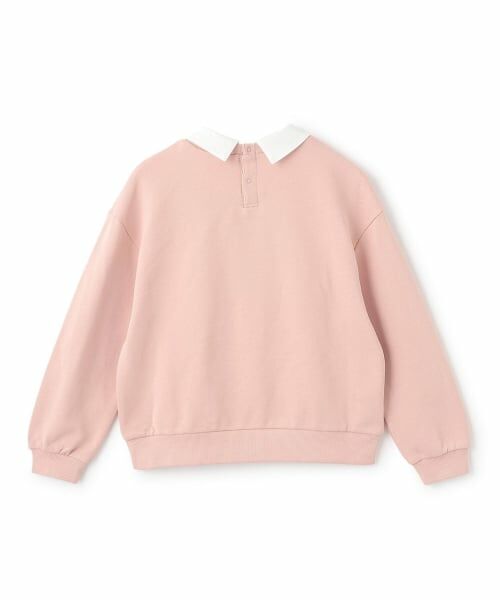 mezzo piano junior / メゾピアノジュニア スウェット | 【人気商品再入荷】【直営店で取り扱い無し】衿つきカレッジトレーナー | 詳細1