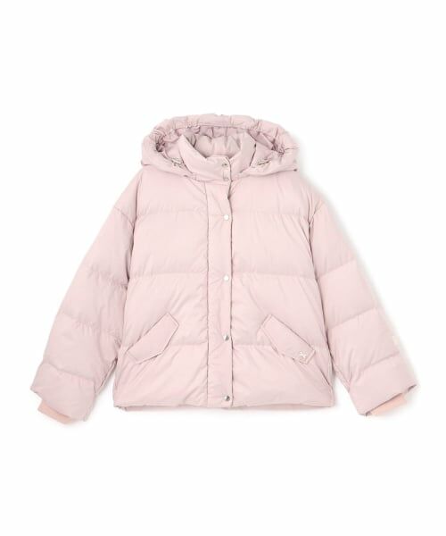 mezzo piano junior / メゾピアノジュニア ブルゾン | 【人気商品再入荷】【直営店で取り扱い無し】【WILL CYCLE DOWN】ショートダウンブルゾン（ピンク）