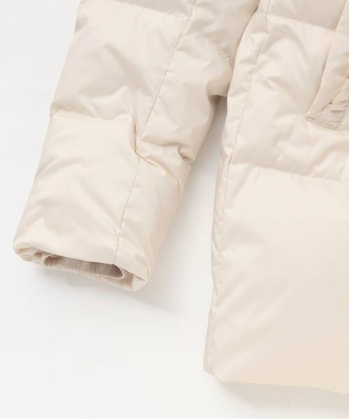 mezzo piano junior / メゾピアノジュニア その他アウター | 8143311：【はっ水】ベルトつきリボンポケットロングダウン | 詳細7