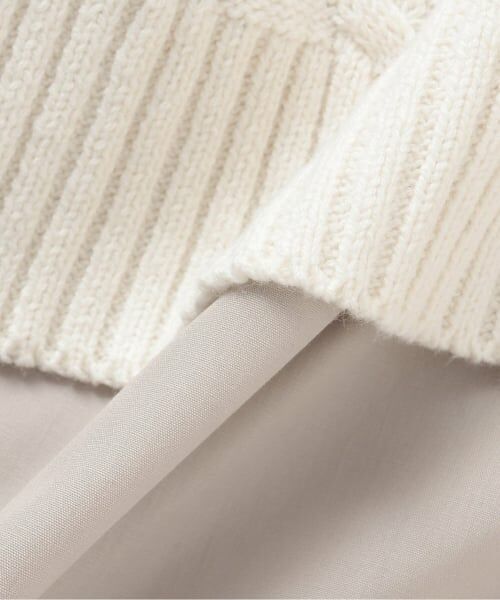 mezzo piano junior / メゾピアノジュニア ミニ丈・ひざ丈ワンピース | 【人気商品再入荷】【直営店で取り扱い無し】ニットベスト＆ティアードワンピースセット | 詳細9