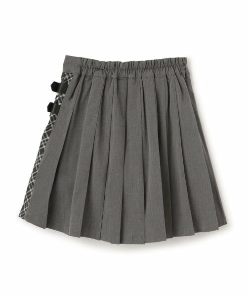 mezzo piano junior / メゾピアノジュニア ショート・ハーフ・半端丈パンツ | 【人気商品再入荷】【直営店で取り扱い無し】ハートバックルプリーツスカパン | 詳細1