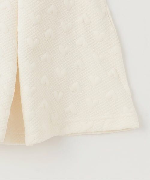 mezzo piano junior / メゾピアノジュニア パーカー | 【人気商品再入荷】【直営店で取り扱い無し】ハートジャカードジップパーカ＆スカパンセットアップ | 詳細10