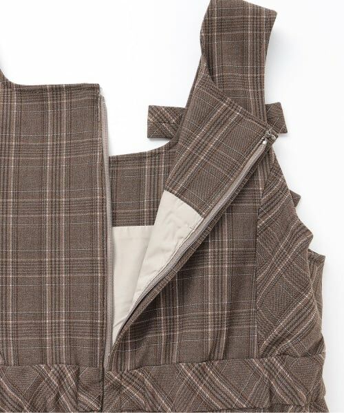 mezzo piano junior / メゾピアノジュニア ミニ丈・ひざ丈ワンピース | 【人気商品再入荷】【直営店で取り扱い無し】ツインリボンジャンパースカート | 詳細8