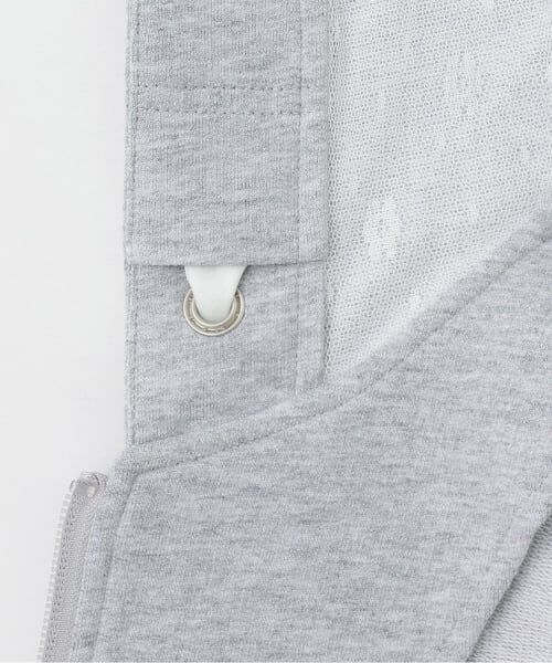 mezzo piano junior / メゾピアノジュニア パーカー | 【人気商品再入荷】【直営店で取り扱い無し】【抗菌・消臭（汗臭）】ショート丈Wジップパーカ | 詳細3