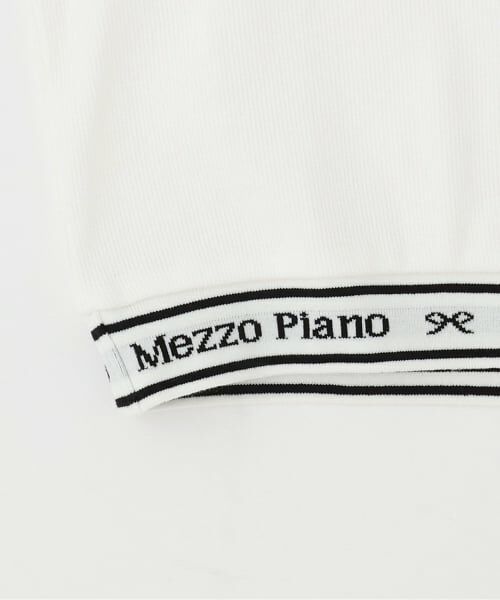 mezzo piano junior / メゾピアノジュニア シャツ・ブラウス | 【人気商品再入荷】【直営店で取り扱い無し】シアーシャツ＆リブTシャツセット | 詳細9
