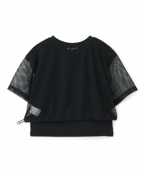 mezzo piano junior / メゾピアノジュニア Tシャツ | 【人気商品再入荷】【直営店で取り扱い無し】メッシュTシャツ＆Tシャツセット | 詳細1
