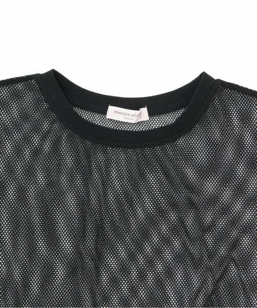 mezzo piano junior / メゾピアノジュニア Tシャツ | 【人気商品再入荷】【直営店で取り扱い無し】メッシュTシャツ＆Tシャツセット | 詳細6